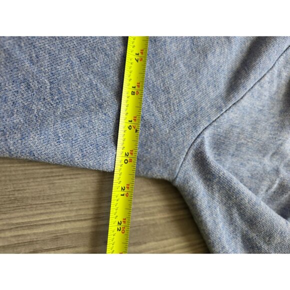 T By Talbots Blue Full-Zip Jacket L Womens Casual Cotton Blend - Picture 8 of 8